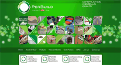 Desktop Screenshot of perbuild.com